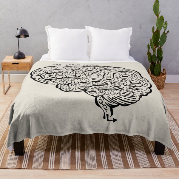 Item preview, Laby-Brain (monochrome black) designed and sold by TomiAx.