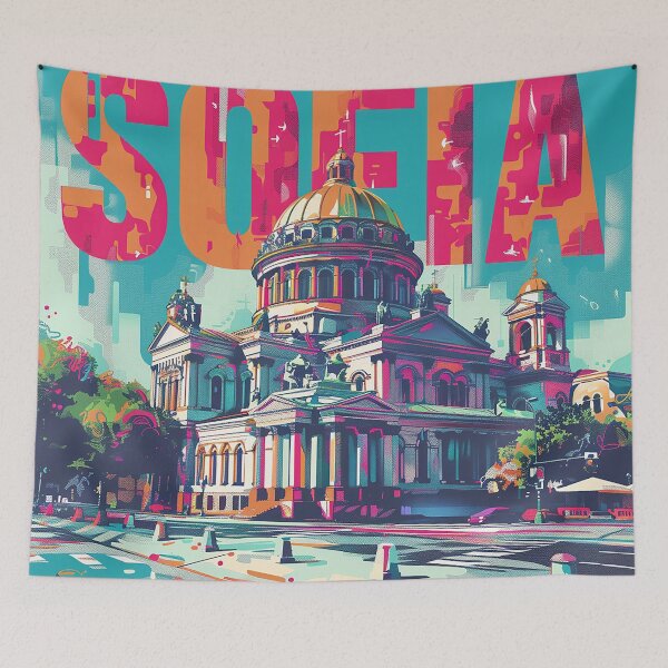 Item preview, Sofia Poster Sofia Print designed and sold by nomiraclehere.