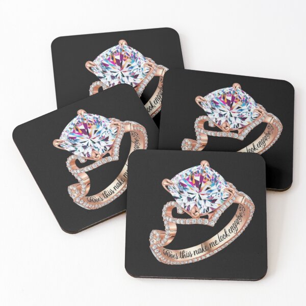 Item preview, DOES THIS RING MAKE ME LOOK ENGAGED .newly married, newly engaged  designed and sold by Obinne.