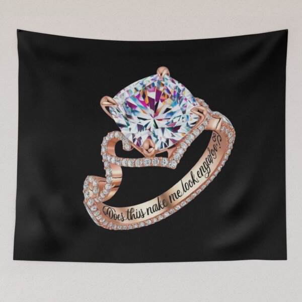 Item preview, DOES THIS RING MAKE ME LOOK ENGAGED .newly married, newly engaged  designed and sold by Obinne.
