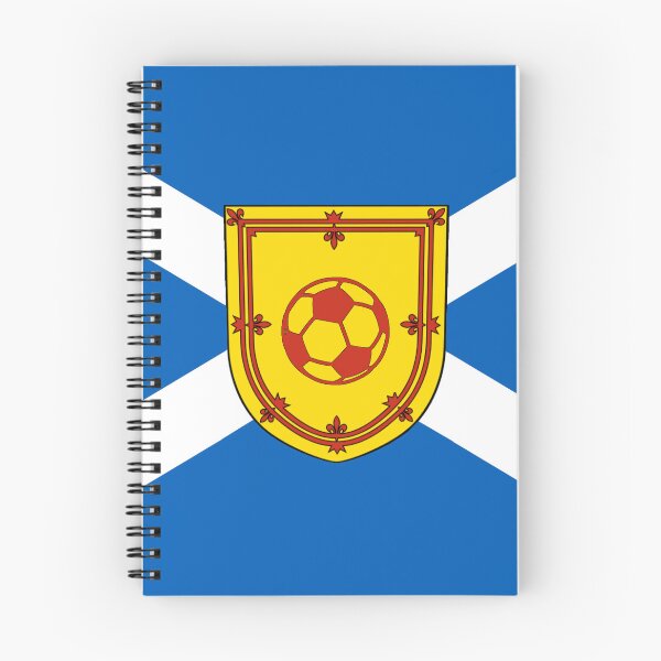 Item preview, Scottish Saltire Flag with red Football Shield (bratach na h-Alba le sgiath dearg ball-coise) designed and sold by JonathanR1994.