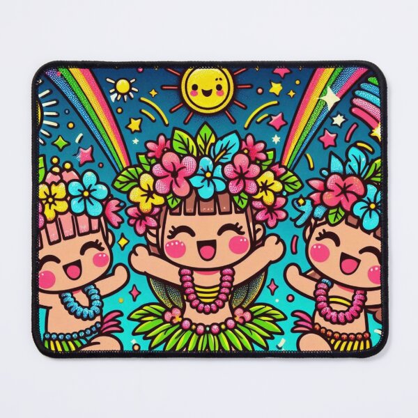 Item preview, Encantadores niños Hula - 075 designed and sold by sagaofsilence.