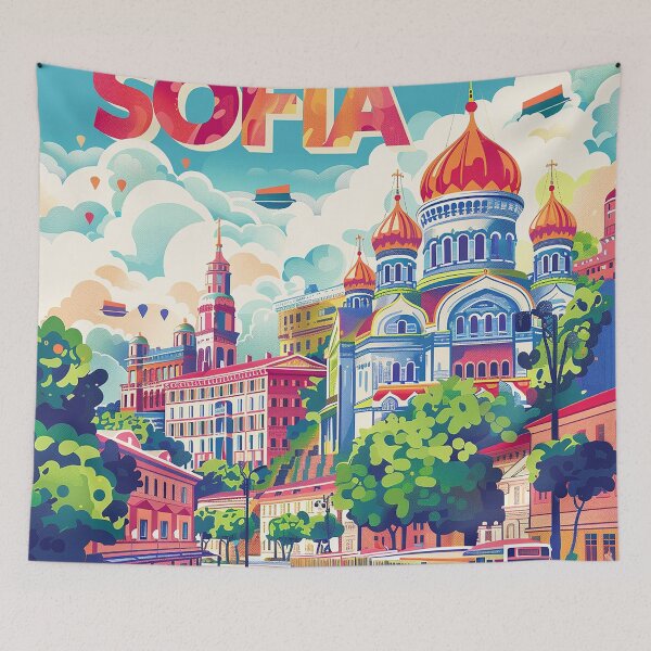 Item preview, Sofia Poster Sofia Print designed and sold by nomiraclehere.