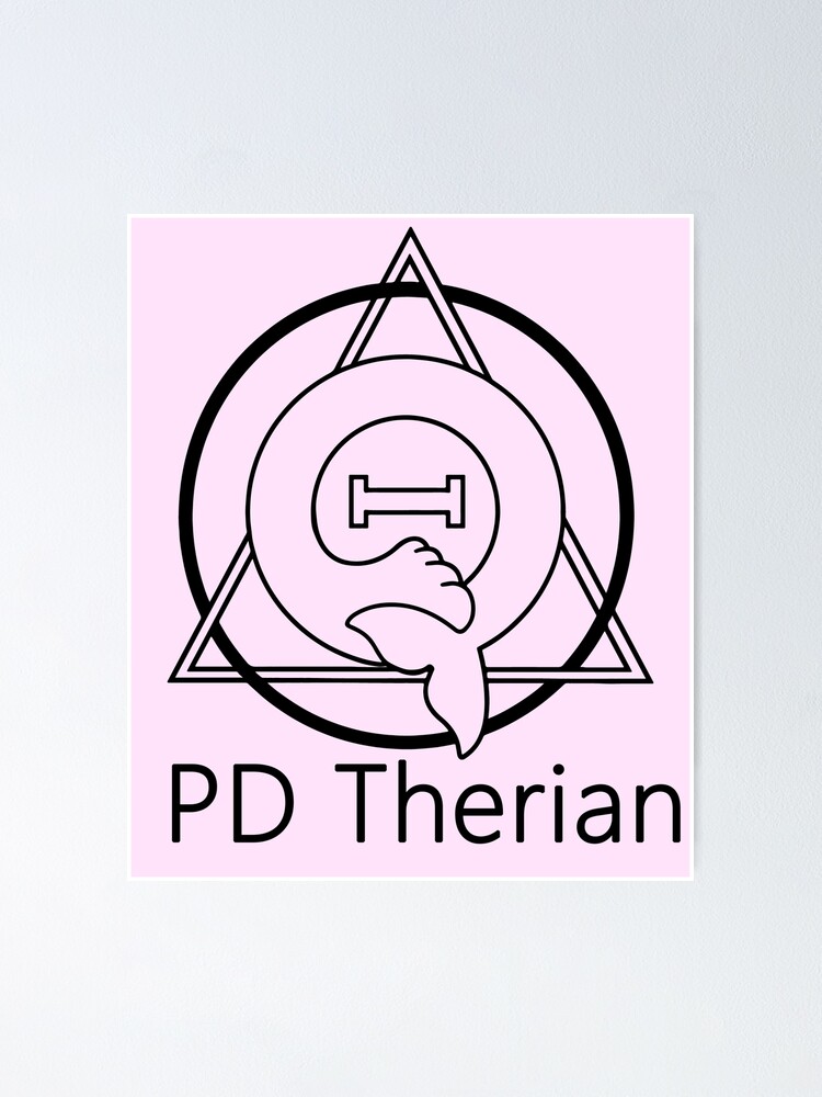 PD (ytb) Theta-Delta Therian Symbol PD Magnet for Sale by PD