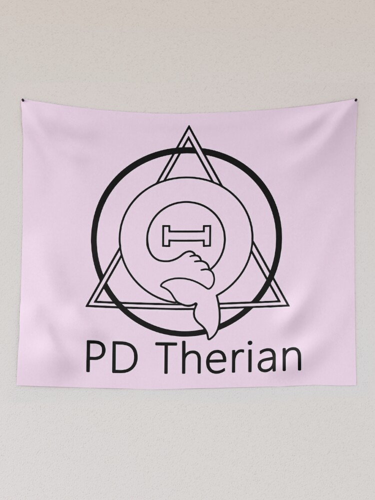 PD (ytb) Theta-Delta Therian Symbol PD THERIAN | Sticker