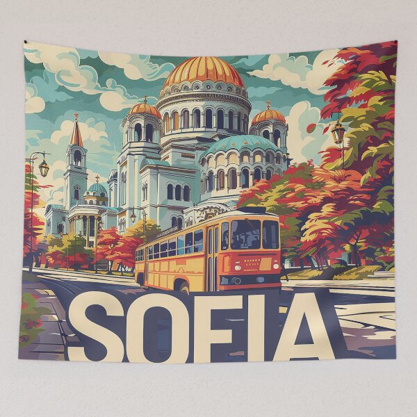 Item preview, Sofia Poster Sofia Print designed and sold by nomiraclehere.