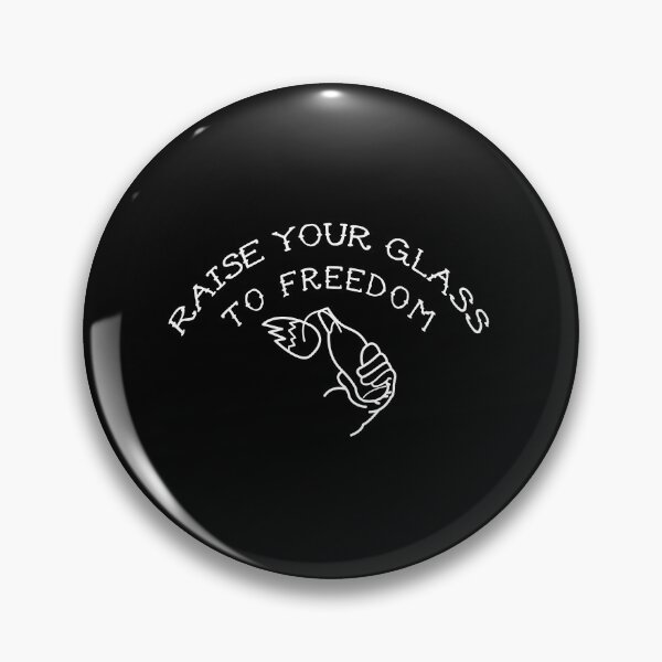 Item preview, raise your glass to freedom designed and sold by remerasnerdas.
