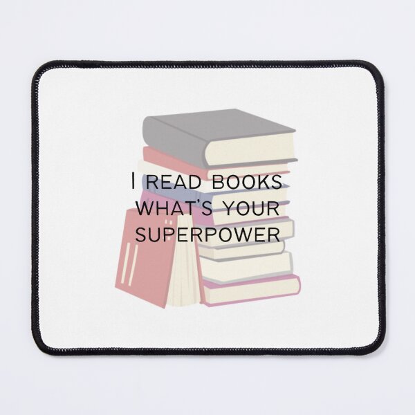 Item preview, i read books text v2 white background designed and sold by fishpressink.