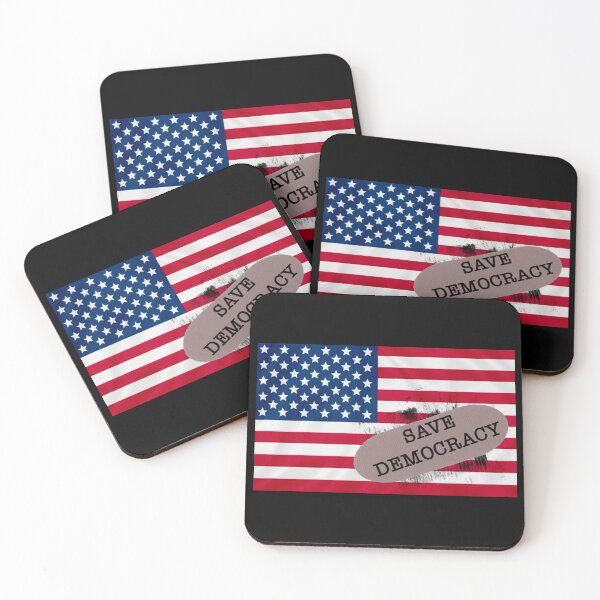 Item preview, SAVE DEMOCRACY designed and sold by Amhebadesigns.