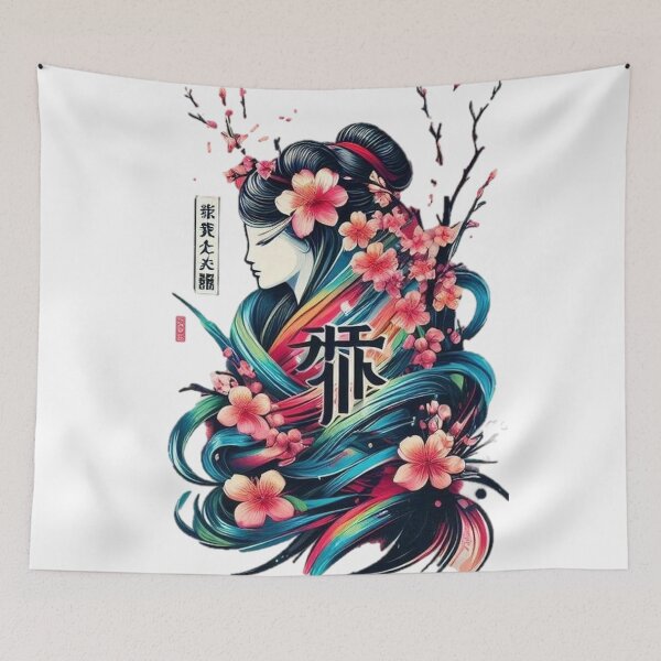 Item preview, Enchanting Elegance: Unveiling the Timeless Beauty of Geisha designed and sold by aZRaSs.