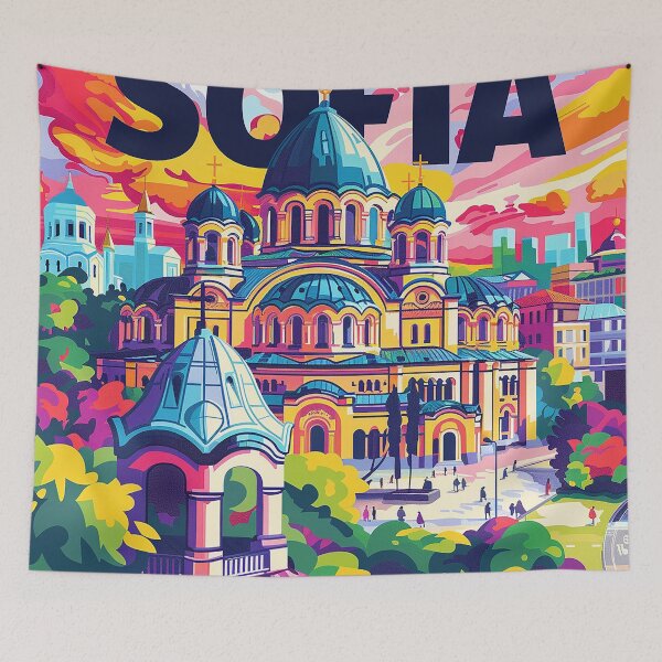 Item preview, Sofia Poster Sofia Print designed and sold by nomiraclehere.