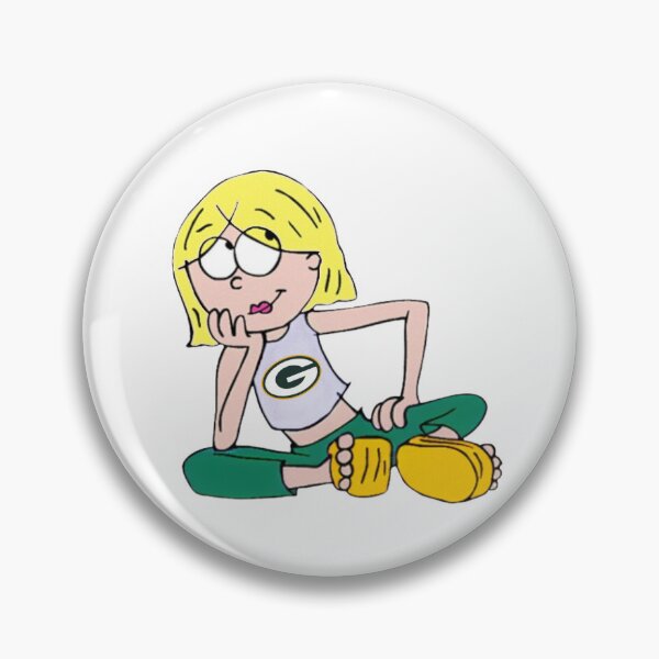 Item preview, Green Bay Packers Football Lizzie McGuire Sticker designed and sold by vividrose33.