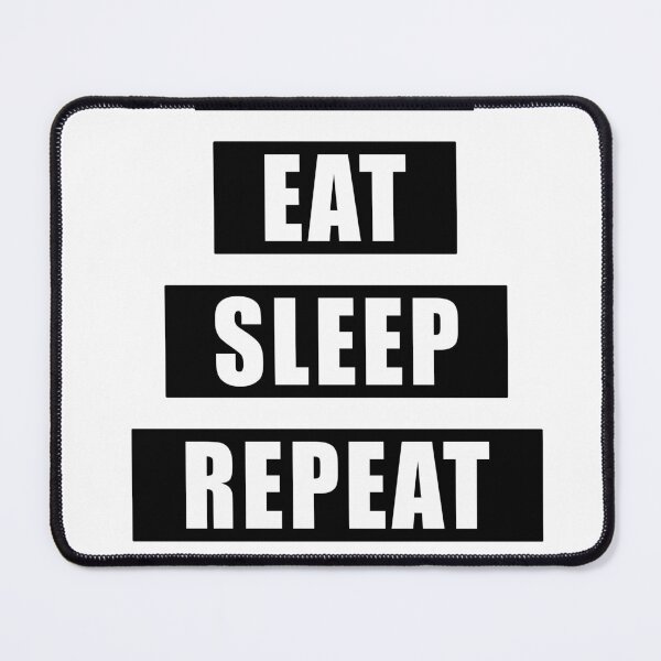 Item preview, gym eat sleep repeat designed and sold by ColorfulWilson.