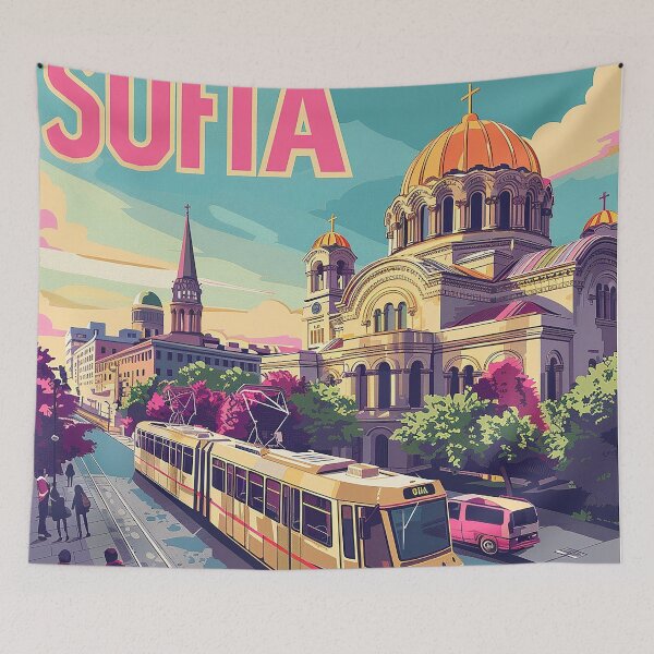 Item preview, Sofia Poster Sofia Print designed and sold by nomiraclehere.
