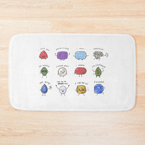 Item preview, *choose medium for stickers* twelve month birthstone characters cute designed and sold by lileeshop.