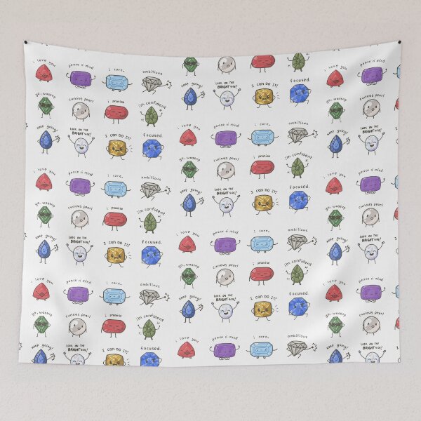 Item preview, *choose medium for stickers* twelve month birthstone characters cute designed and sold by lileeshop.