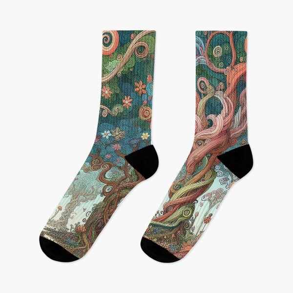 Artikelvorschau, Zauberhafter Wald-Kunstdruck entworfen und verkauft von The Digital Compass.