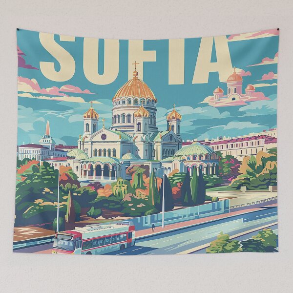 Item preview, Sofia Poster Sofia Print designed and sold by nomiraclehere.