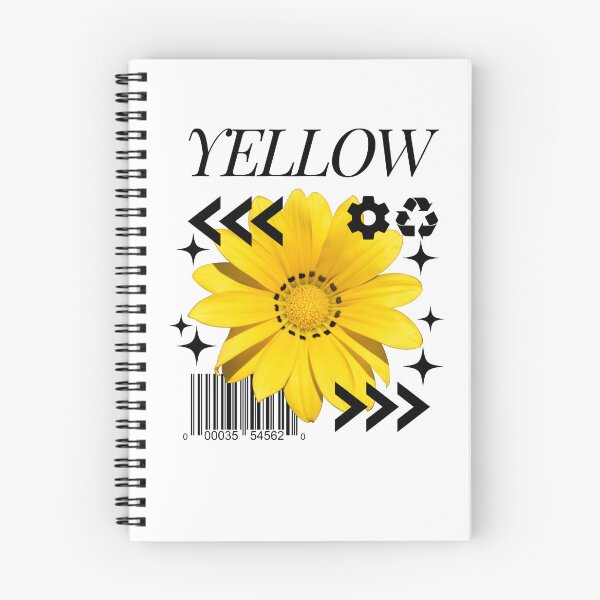 Item preview, Yellow Flower with Black Text  designed and sold by AveryZi.