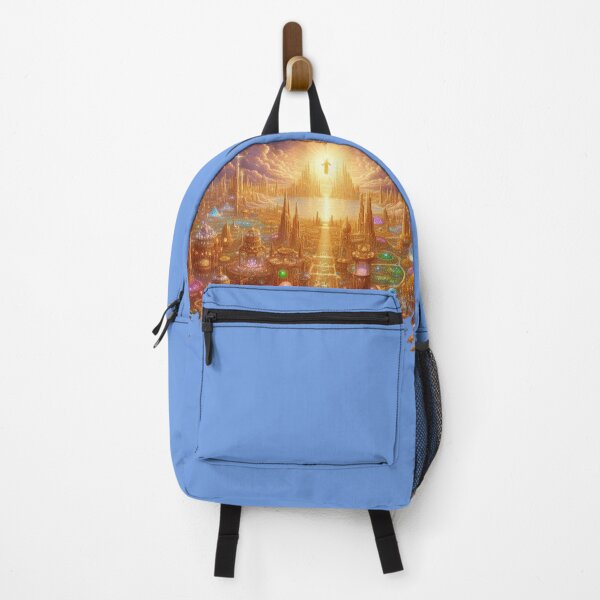 Item preview, Golden Roads of Heaven: A Glorious City Adorned with Jewels and God's Light, designed and sold by PaintMeWorld.