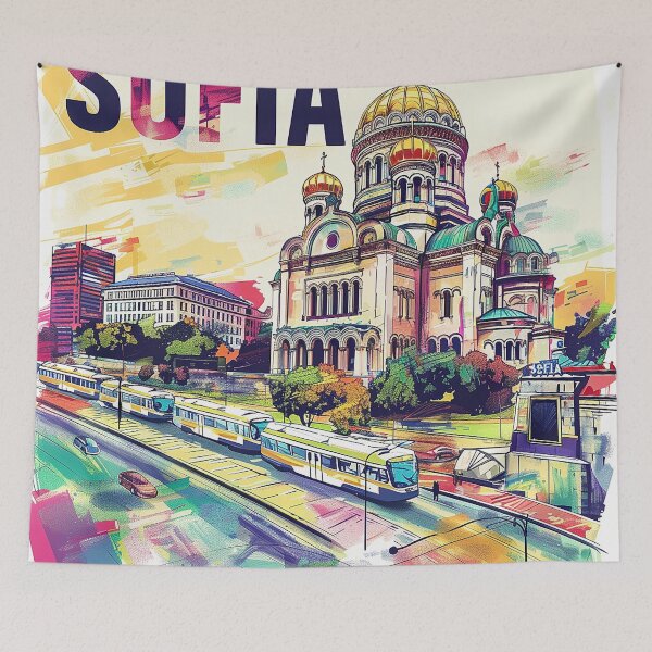 Item preview, Sofia Poster Sofia Print designed and sold by nomiraclehere.