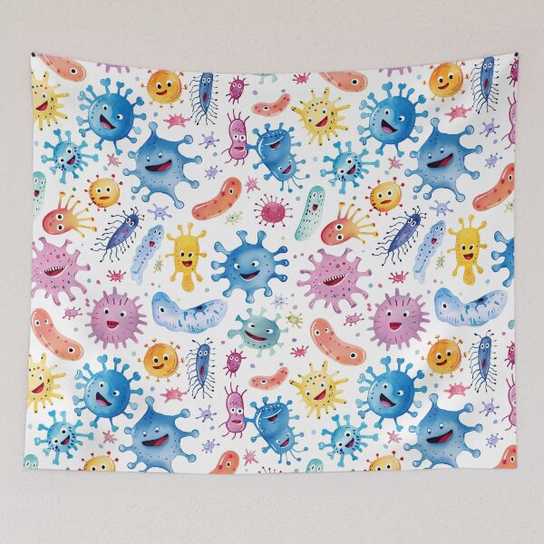 Item preview, Cheerful Bacteria and Viruses designed and sold by Liededrom..
