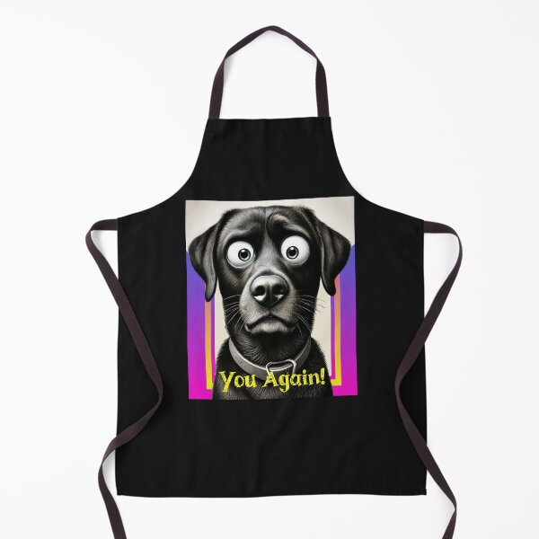 Item preview, You Again! - Funny Black Labrador Design designed and sold by SportyAndArtful.