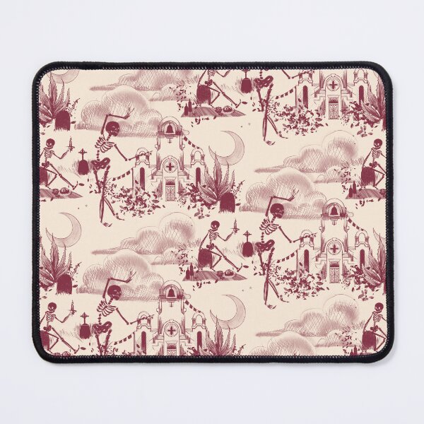 Item preview, Dia de los Muertos Toile Print designed and sold by LolaveeCreative.