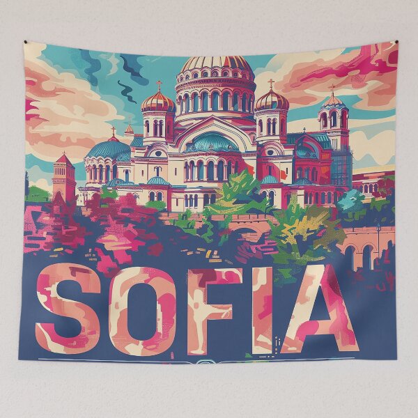 Item preview, Sofia Poster Sofia Print designed and sold by nomiraclehere.