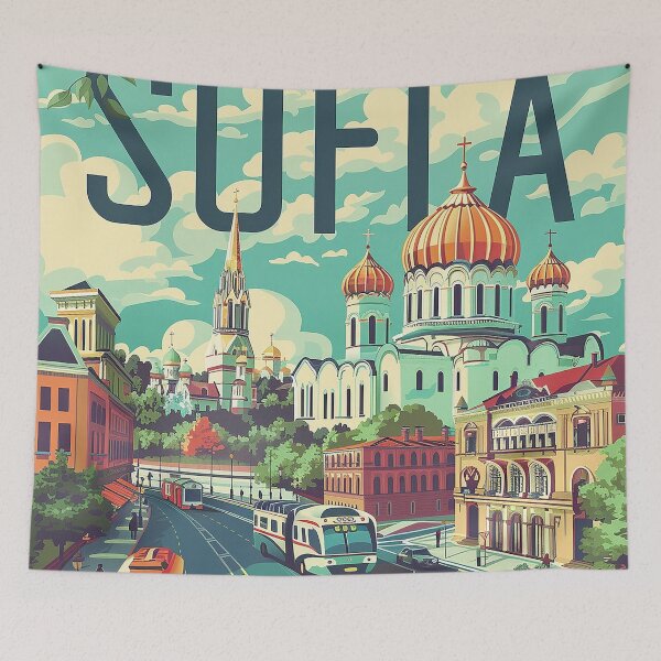 Item preview, Sofia Poster Sofia Print designed and sold by nomiraclehere.