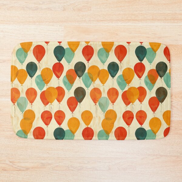 Item preview, Vintage Style Colorful Balloons designed and sold by Liededrom..