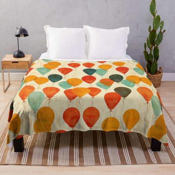 Item preview, Vintage Style Colorful Balloons designed and sold by Liededrom..