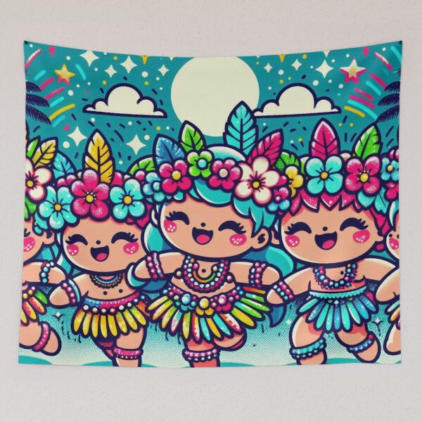 Item preview, Enchanting Hula Kids - 076 designed and sold by sagaofsilence.