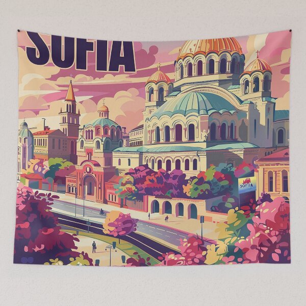 Item preview, Sofia Poster Sofia Print designed and sold by nomiraclehere.