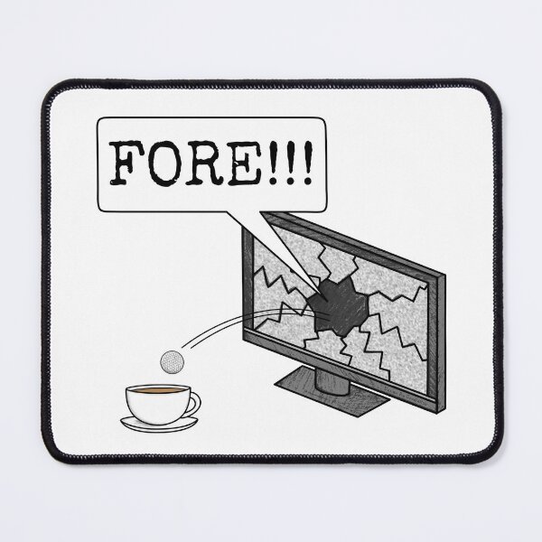 Item preview, Golf Broken TV Golfer Funny designed and sold by doodlerob.
