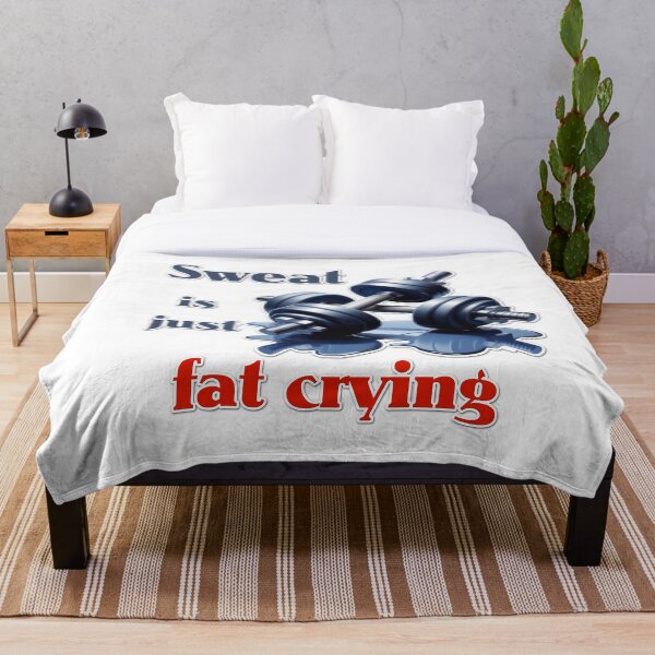 Item preview, Sweat Is Just Fat Crying | Workout Gym designed and sold by ViralBrowser.