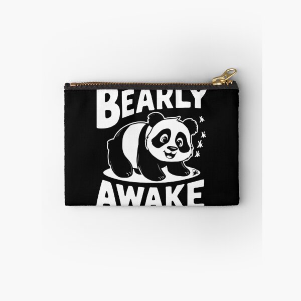 Item preview, Bearly Awake Tired Panda designed and sold by Haji  Kamora.