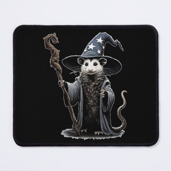 Item preview, Funny Opossum Wizard designed and sold by TomFrontierArt.