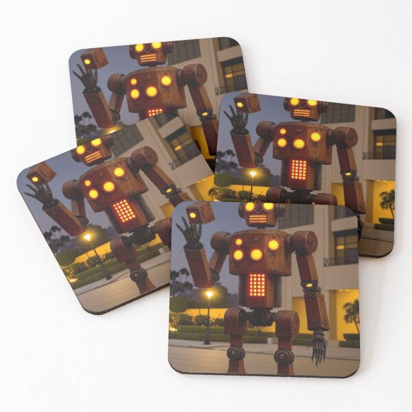 Item preview, Monster Robot In the City designed and sold by TheDarkWardrobe.