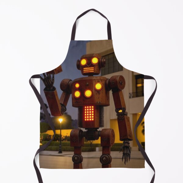 Item preview, Monster Robot In the City designed and sold by TheDarkWardrobe.