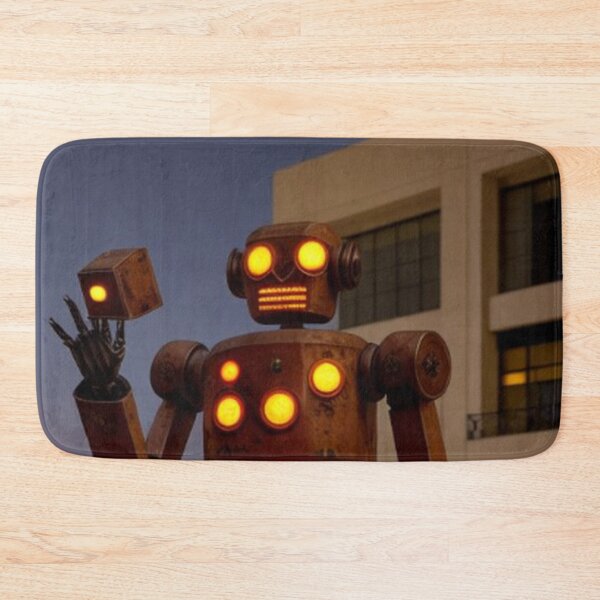 Item preview, Monster Robot In the City designed and sold by TheDarkWardrobe.