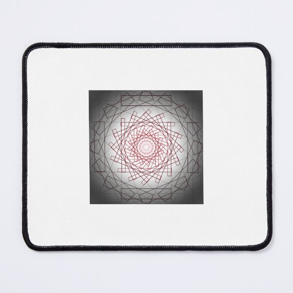 Item preview, Abstracting Symmetry with Vignette (Red/Rectangular) designed and sold by RW76.