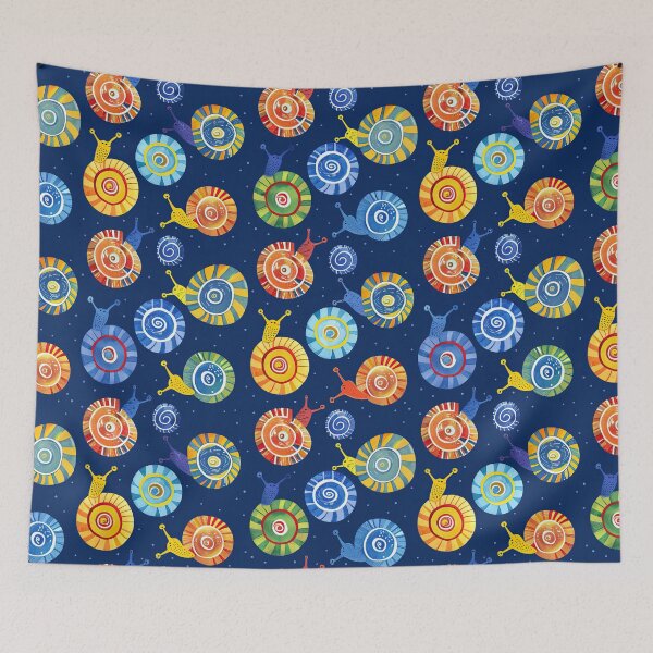 Item preview, Colorful Snails designed and sold by Liededrom..