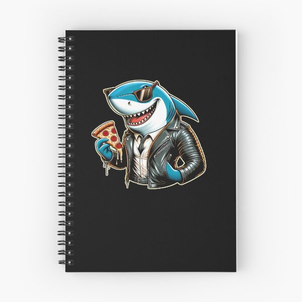 Item preview, Shark Eating Pizza, Funny Pizza Lover designed and sold by Logiamerch.