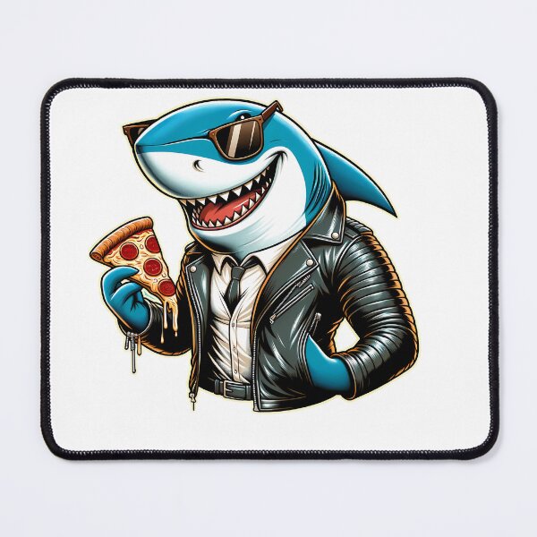 Item preview, Shark Eating Pizza, Funny Pizza Lover designed and sold by Logiamerch.