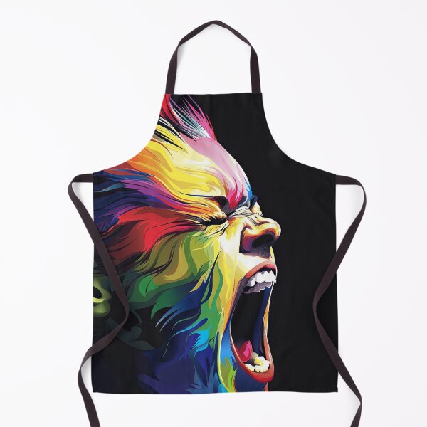 Item preview, Vibrant Scream of Colors designed and sold by BasajaunStudio.