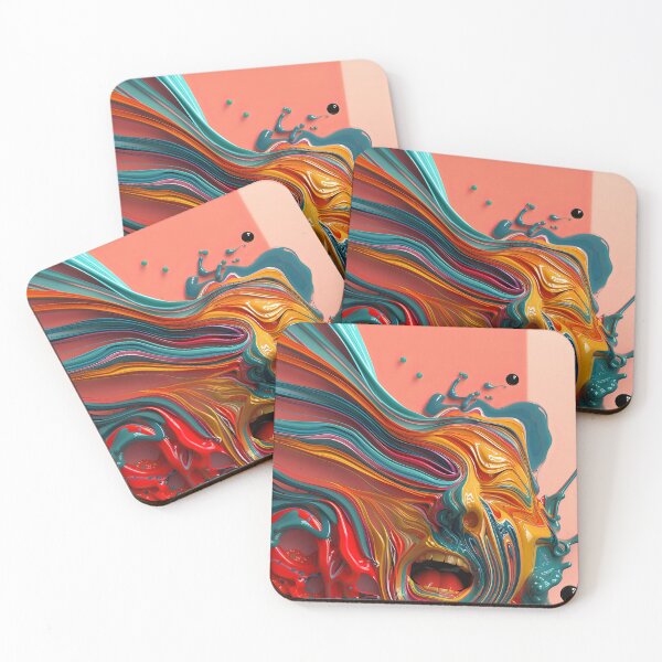 Item preview, Explosive Abstract Emotion designed and sold by BasajaunStudio.