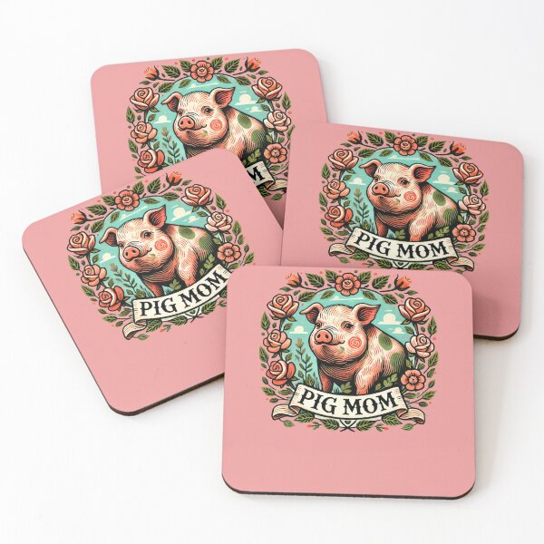 Item preview, Potbelly Pig Mom designed and sold by FrictionMaxxing.