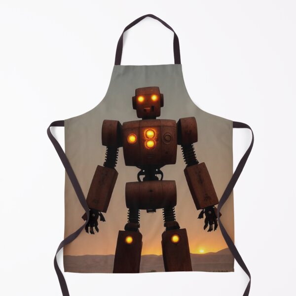 Item preview, Monster Robot In the Valley designed and sold by TheDarkWardrobe.