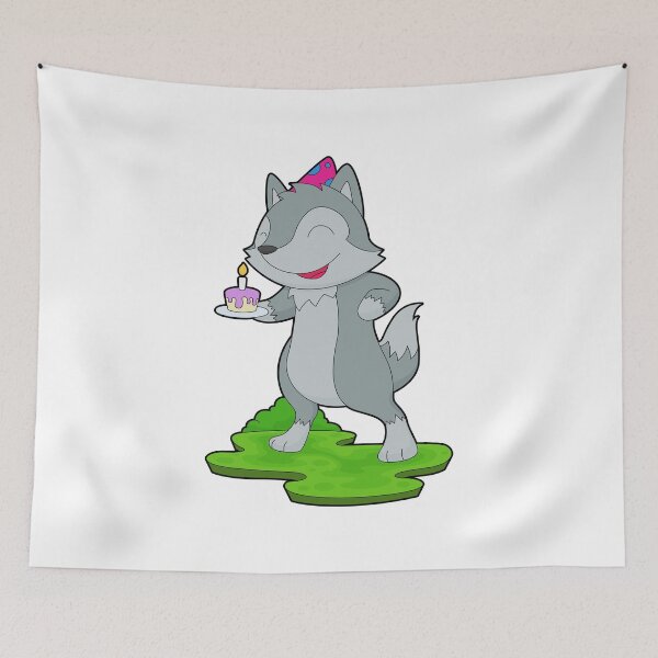 Item preview, Wolf Birthday Cake designed and sold by Snabdesign84.